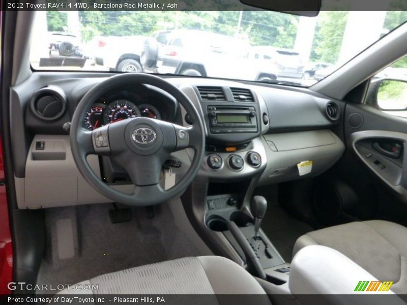 Barcelona Red Metallic / Ash 2012 Toyota RAV4 I4 4WD