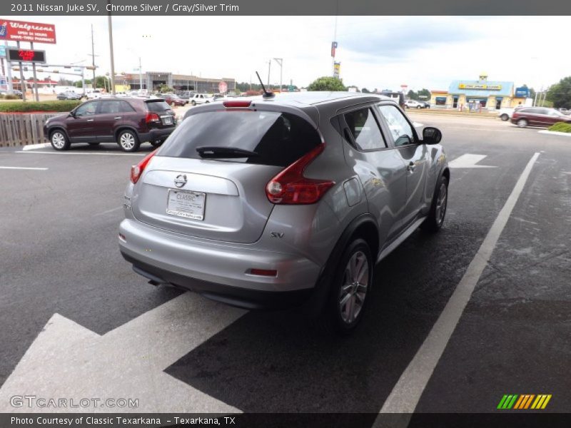 Chrome Silver / Gray/Silver Trim 2011 Nissan Juke SV