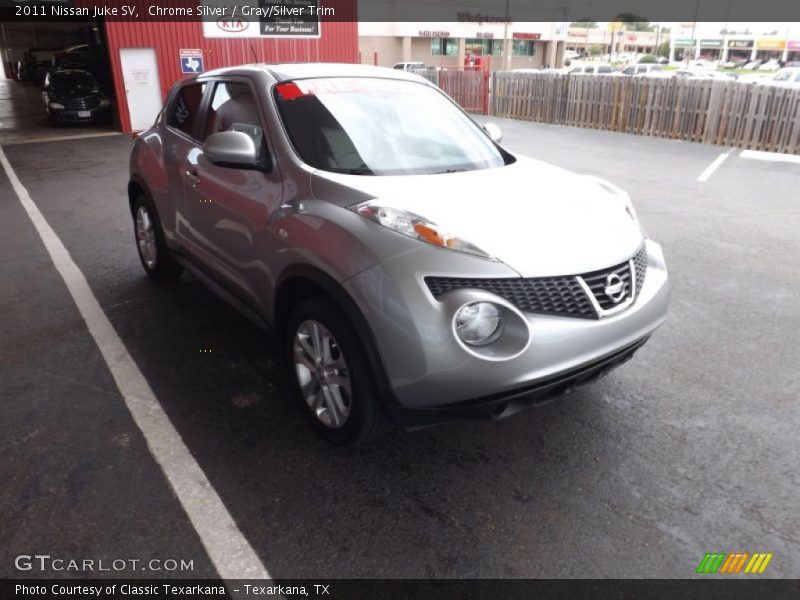 Chrome Silver / Gray/Silver Trim 2011 Nissan Juke SV