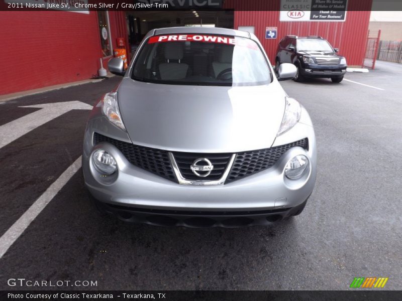 Chrome Silver / Gray/Silver Trim 2011 Nissan Juke SV