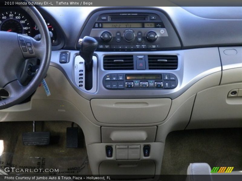 Taffeta White / Beige 2010 Honda Odyssey EX-L