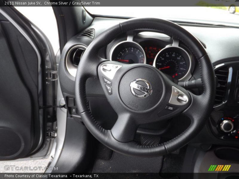 Chrome Silver / Gray/Silver Trim 2011 Nissan Juke SV
