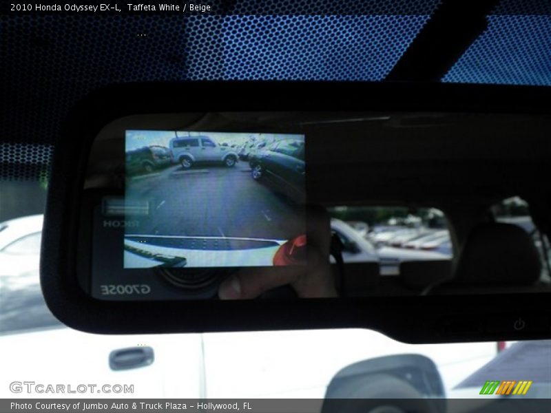 Taffeta White / Beige 2010 Honda Odyssey EX-L