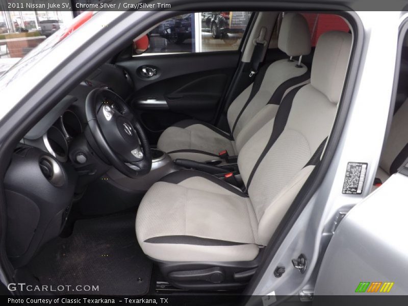 Chrome Silver / Gray/Silver Trim 2011 Nissan Juke SV