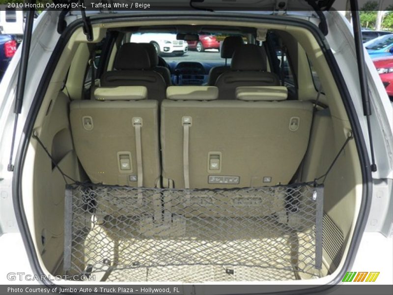 Taffeta White / Beige 2010 Honda Odyssey EX-L