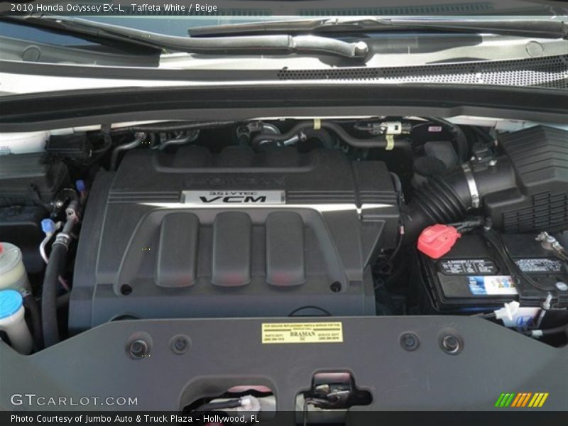 Taffeta White / Beige 2010 Honda Odyssey EX-L