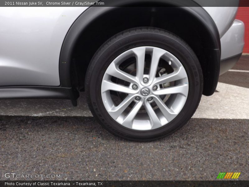 Chrome Silver / Gray/Silver Trim 2011 Nissan Juke SV