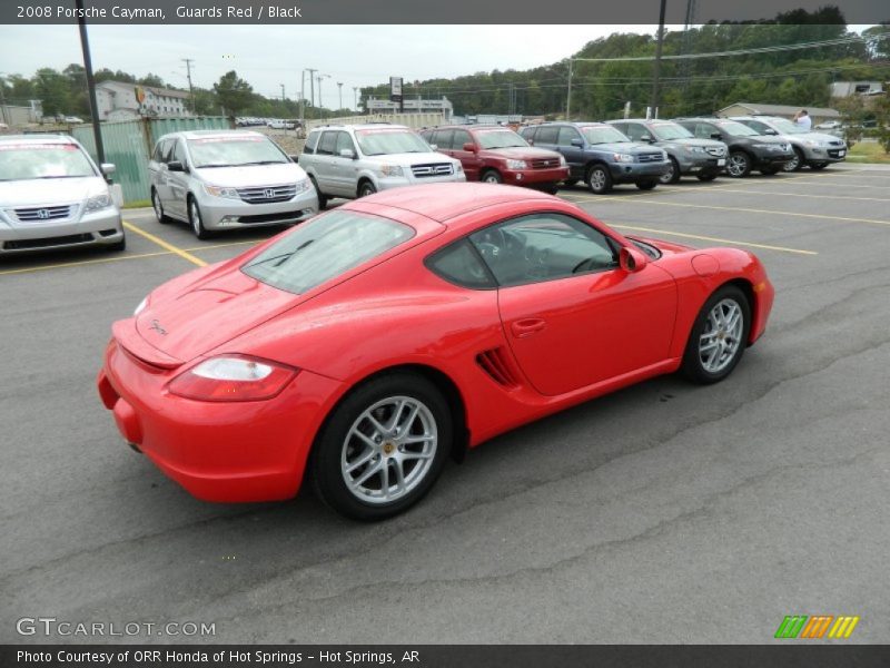 Guards Red / Black 2008 Porsche Cayman