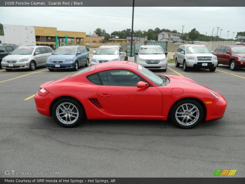 Guards Red / Black 2008 Porsche Cayman