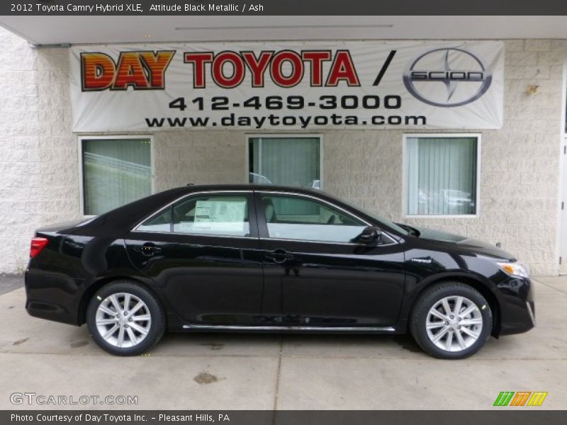 Attitude Black Metallic / Ash 2012 Toyota Camry Hybrid XLE