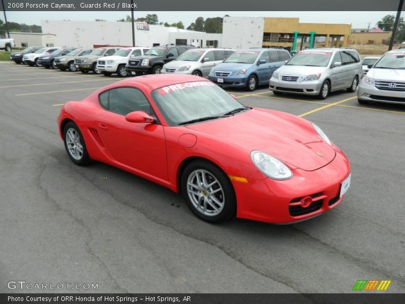 Guards Red / Black 2008 Porsche Cayman