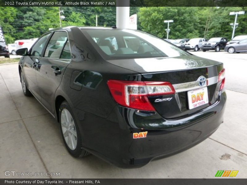 Attitude Black Metallic / Ash 2012 Toyota Camry Hybrid XLE