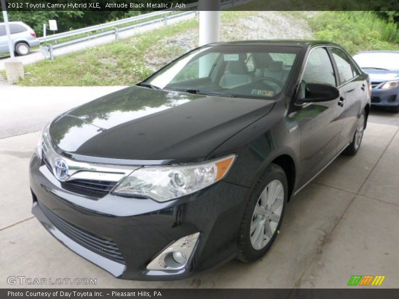 Attitude Black Metallic / Ash 2012 Toyota Camry Hybrid XLE