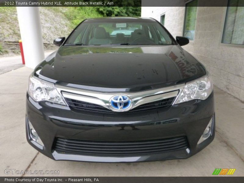 Attitude Black Metallic / Ash 2012 Toyota Camry Hybrid XLE