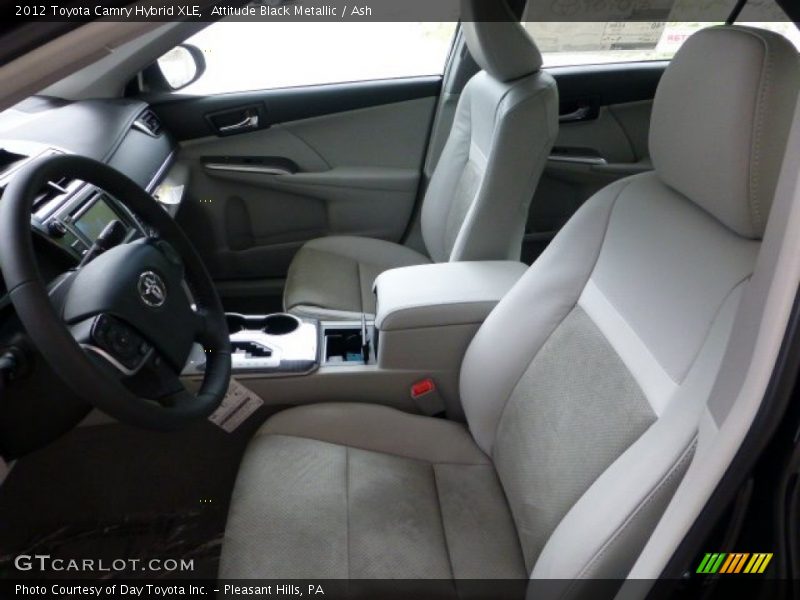 Attitude Black Metallic / Ash 2012 Toyota Camry Hybrid XLE