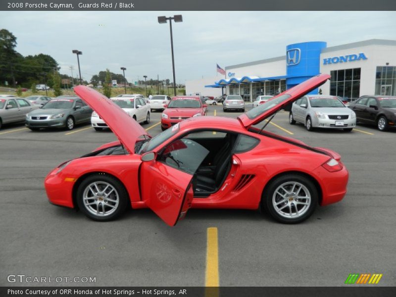 Guards Red / Black 2008 Porsche Cayman