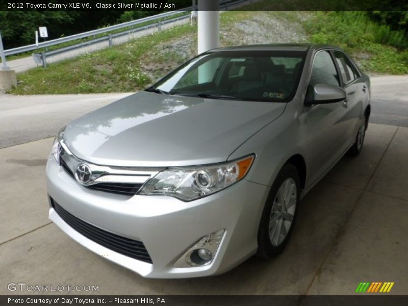 Classic Silver Metallic / Ash 2012 Toyota Camry XLE V6