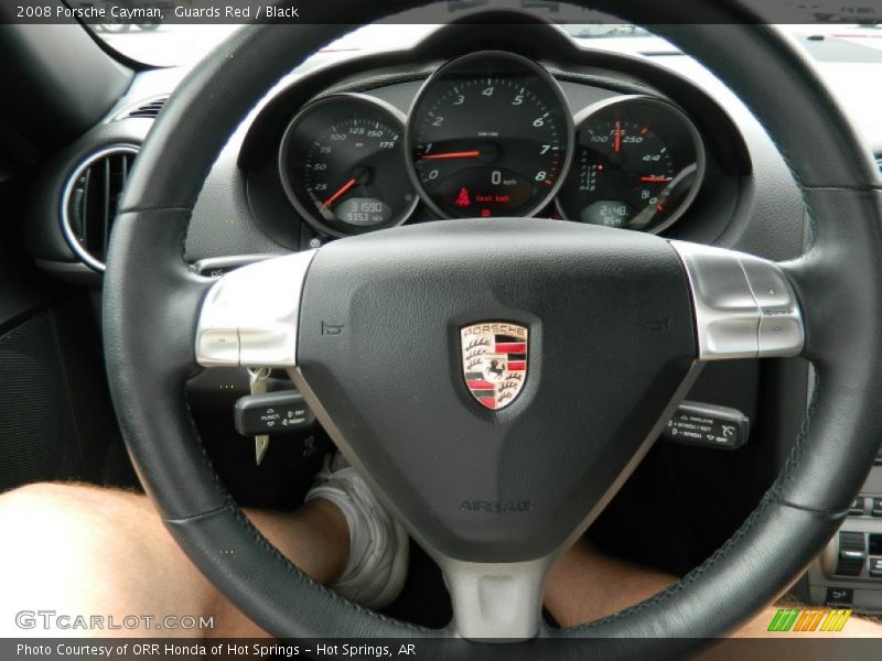 Guards Red / Black 2008 Porsche Cayman