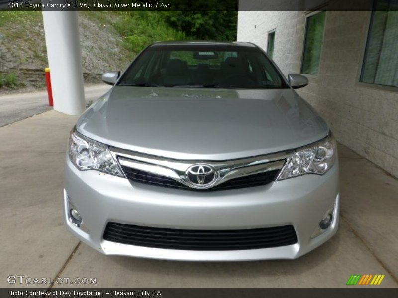 Classic Silver Metallic / Ash 2012 Toyota Camry XLE V6