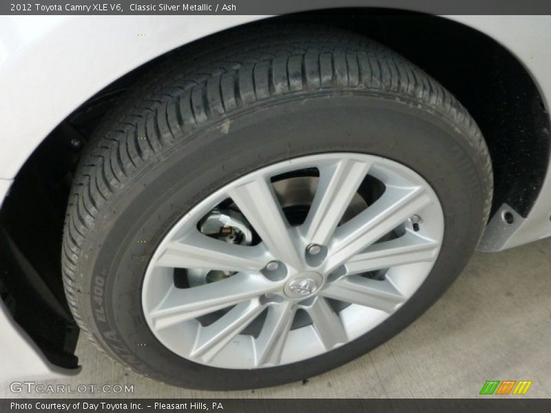 Classic Silver Metallic / Ash 2012 Toyota Camry XLE V6