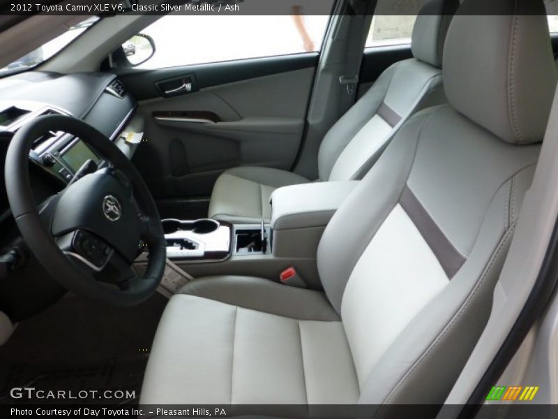 Classic Silver Metallic / Ash 2012 Toyota Camry XLE V6