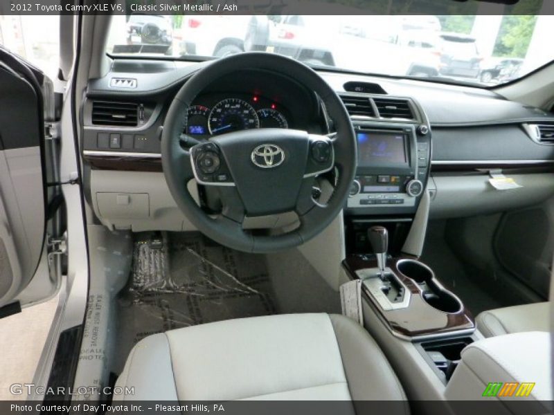 Classic Silver Metallic / Ash 2012 Toyota Camry XLE V6
