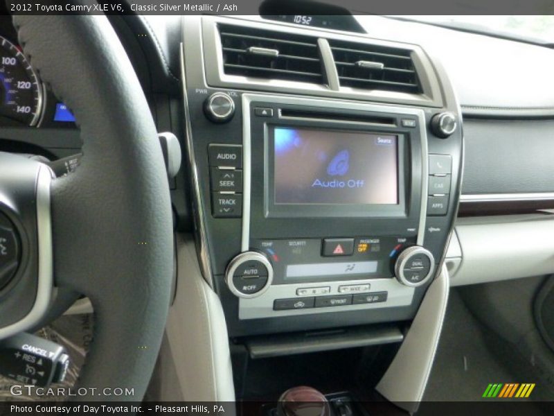 Classic Silver Metallic / Ash 2012 Toyota Camry XLE V6