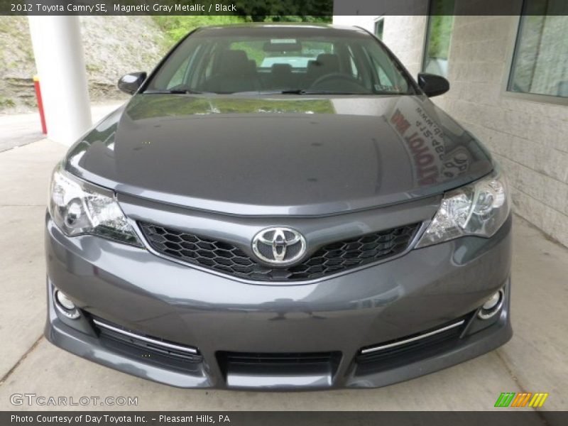 Magnetic Gray Metallic / Black 2012 Toyota Camry SE