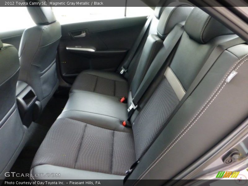Magnetic Gray Metallic / Black 2012 Toyota Camry SE