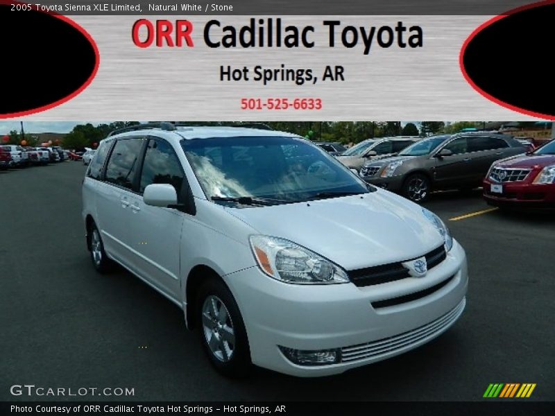 Natural White / Stone 2005 Toyota Sienna XLE Limited