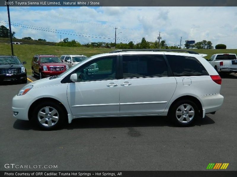 Natural White / Stone 2005 Toyota Sienna XLE Limited