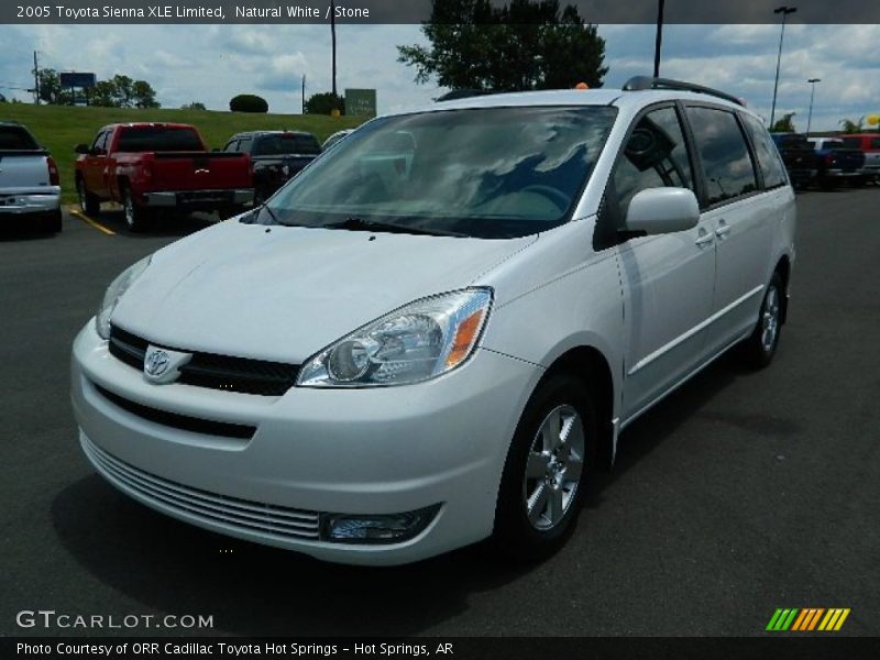 Natural White / Stone 2005 Toyota Sienna XLE Limited