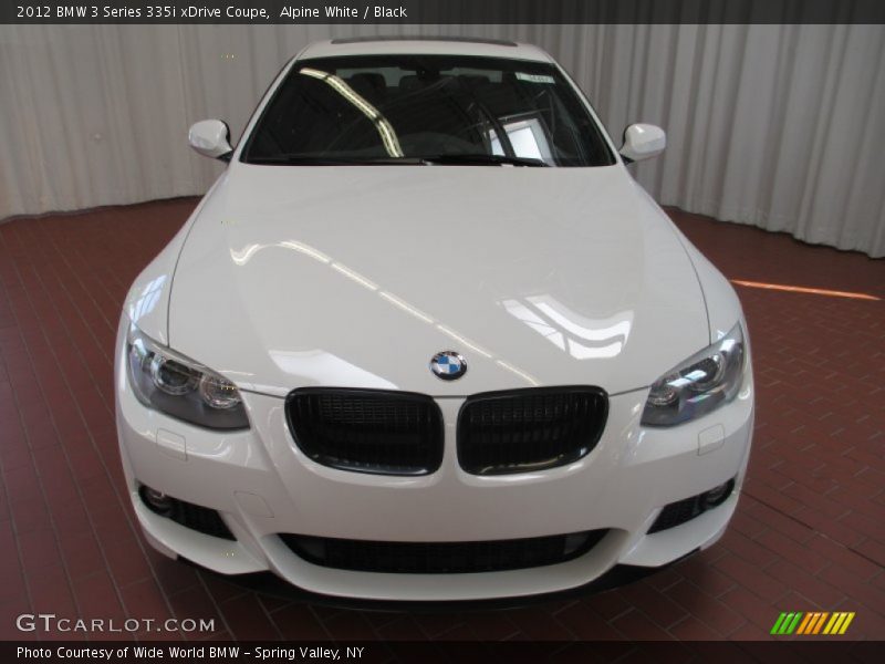 Alpine White / Black 2012 BMW 3 Series 335i xDrive Coupe