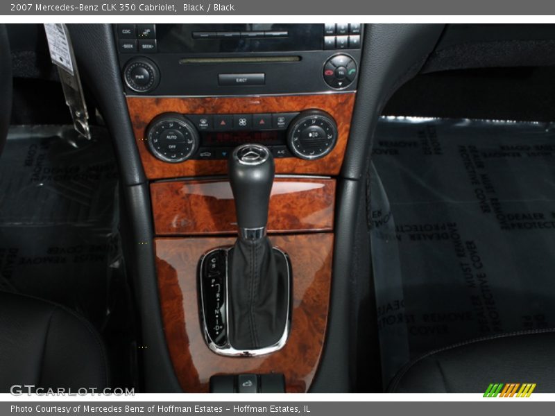Black / Black 2007 Mercedes-Benz CLK 350 Cabriolet