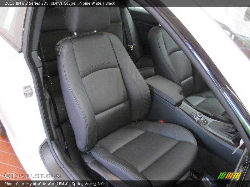 Front Seat of 2012 3 Series 335i xDrive Coupe