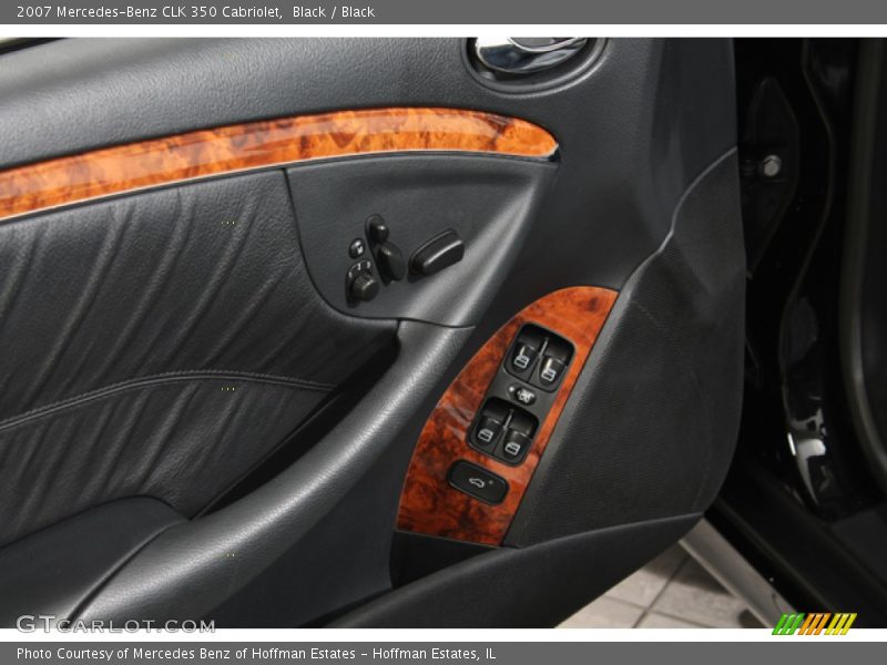 Black / Black 2007 Mercedes-Benz CLK 350 Cabriolet