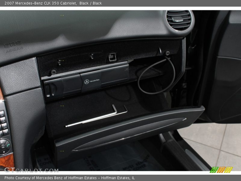 Black / Black 2007 Mercedes-Benz CLK 350 Cabriolet