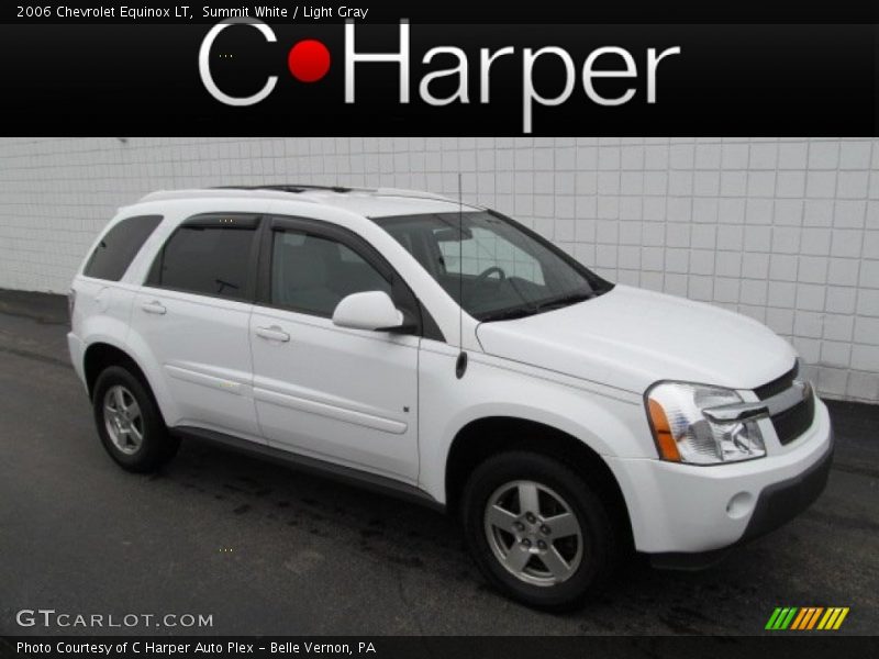 Summit White / Light Gray 2006 Chevrolet Equinox LT