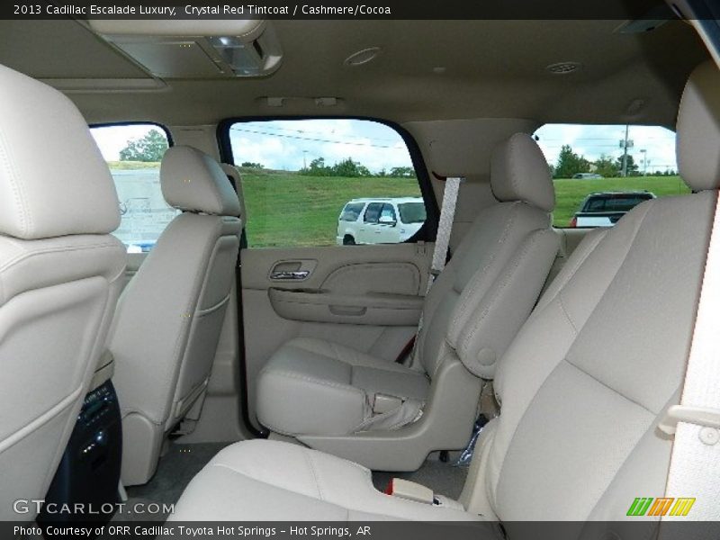 Crystal Red Tintcoat / Cashmere/Cocoa 2013 Cadillac Escalade Luxury