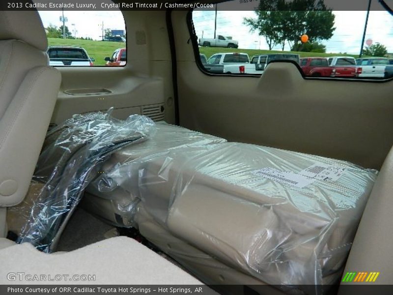 Crystal Red Tintcoat / Cashmere/Cocoa 2013 Cadillac Escalade Luxury