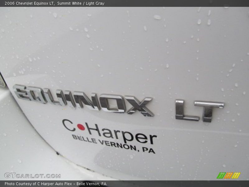 Summit White / Light Gray 2006 Chevrolet Equinox LT