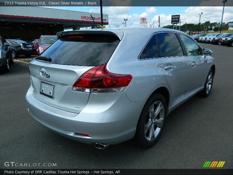 Classic Silver Metallic / Black 2013 Toyota Venza XLE
