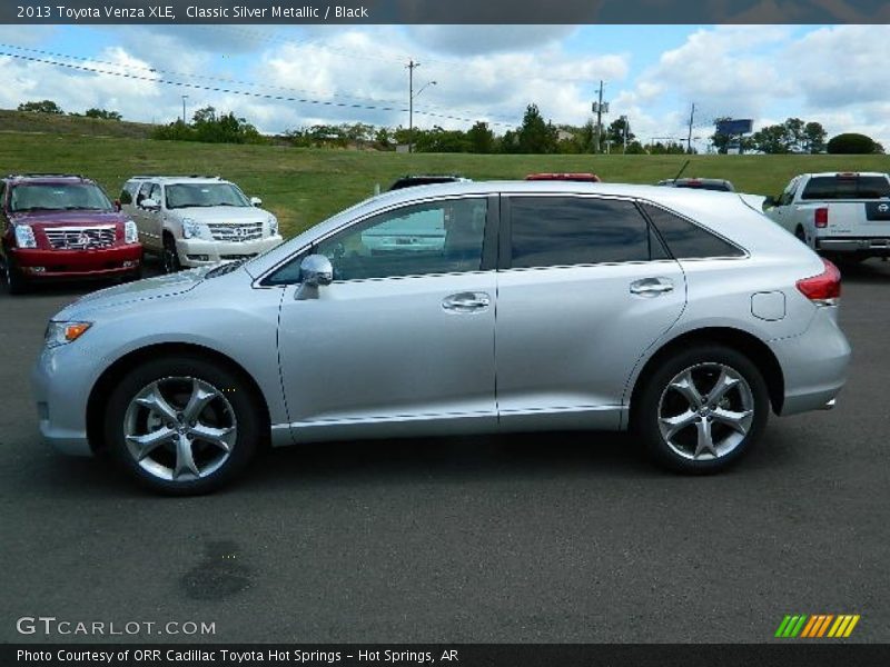 Classic Silver Metallic / Black 2013 Toyota Venza XLE