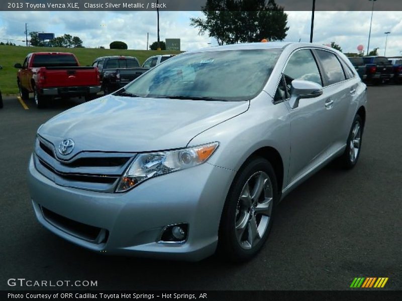 Classic Silver Metallic / Black 2013 Toyota Venza XLE
