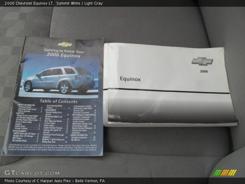 Summit White / Light Gray 2006 Chevrolet Equinox LT