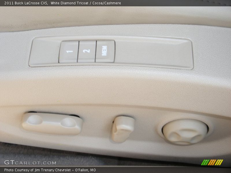 Controls of 2011 LaCrosse CXS