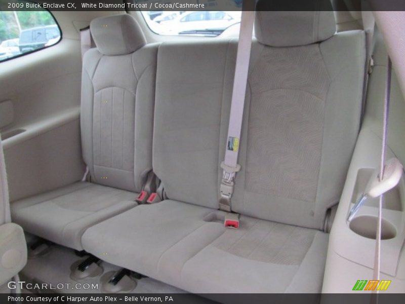White Diamond Tricoat / Cocoa/Cashmere 2009 Buick Enclave CX