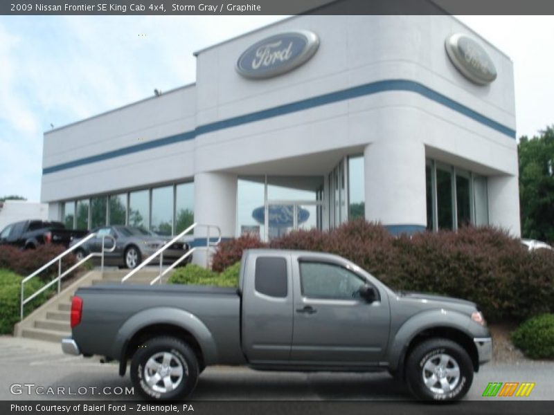 Storm Gray / Graphite 2009 Nissan Frontier SE King Cab 4x4