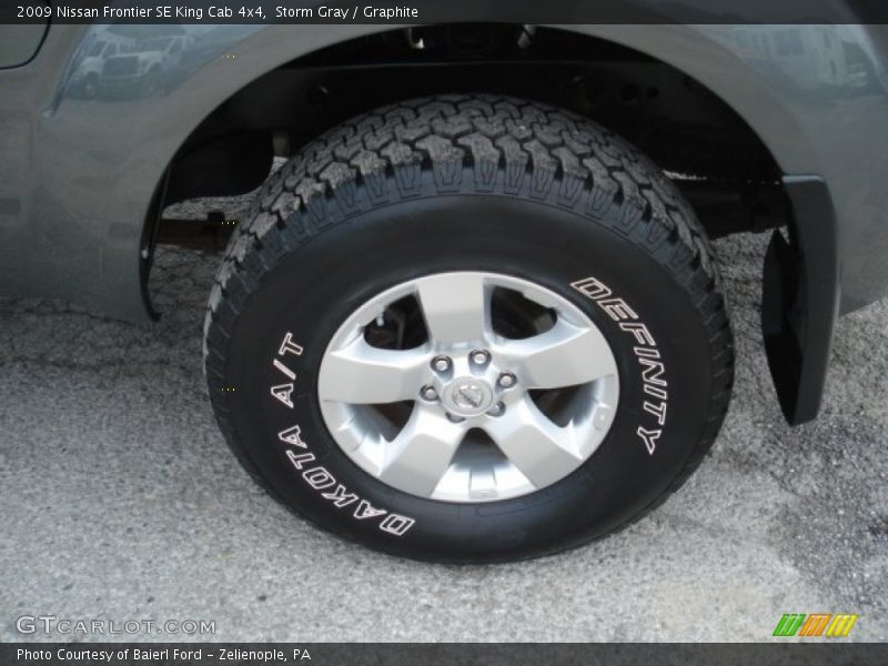 Storm Gray / Graphite 2009 Nissan Frontier SE King Cab 4x4