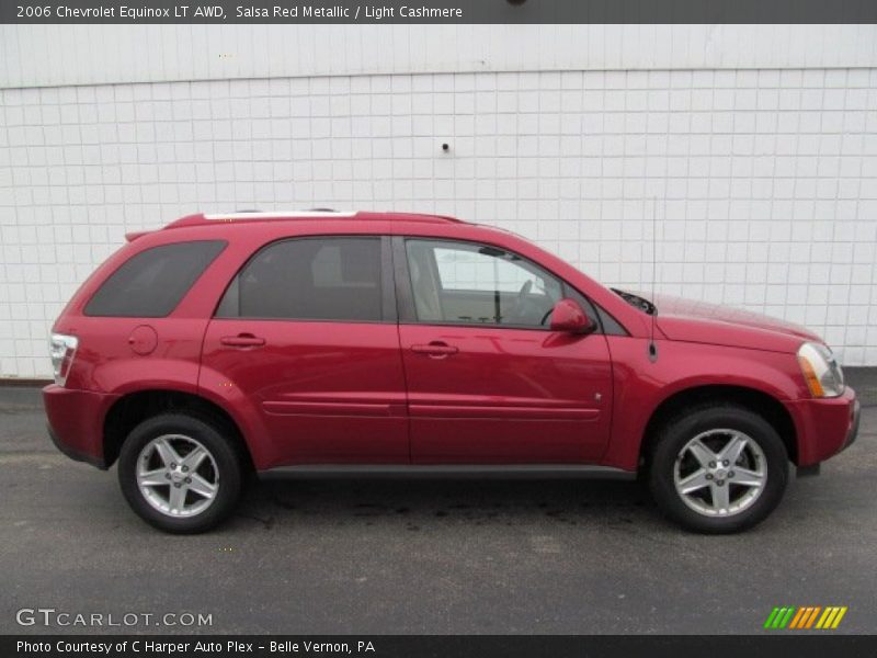 Salsa Red Metallic / Light Cashmere 2006 Chevrolet Equinox LT AWD